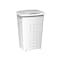Tatay Linen Laundry Basket 60L - White - 0