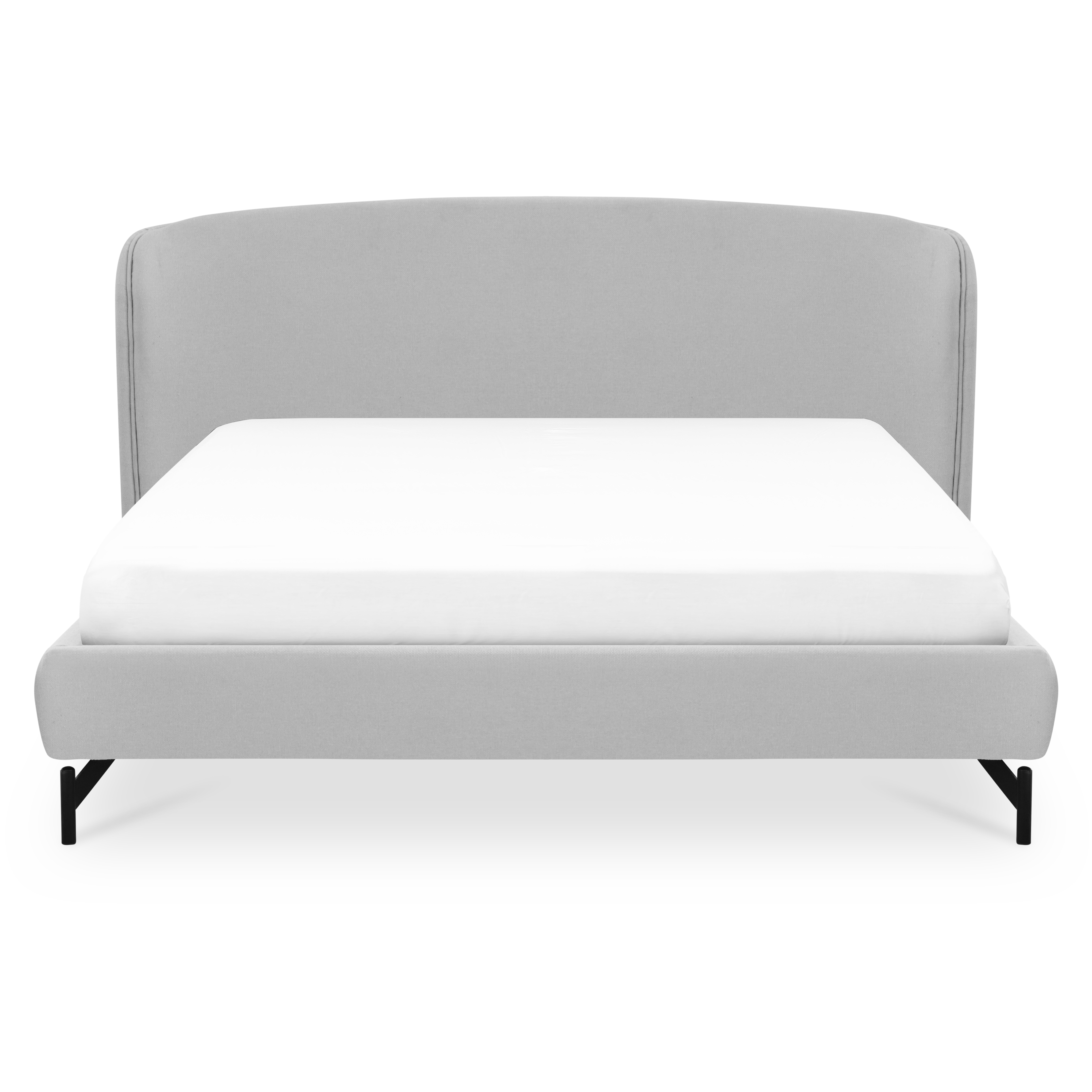 Oliver King Bed - Cotton Beige