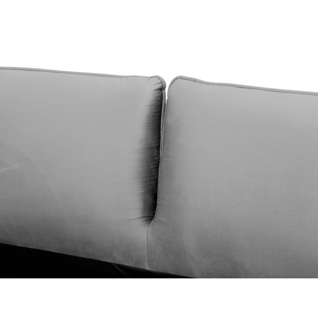Leon Queen Bed - Light Grey (Spill Resistant) - 6