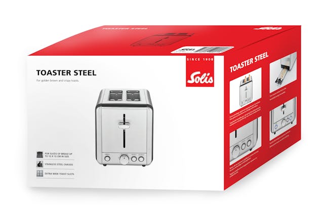 SOLIS Toaster Steel - 9