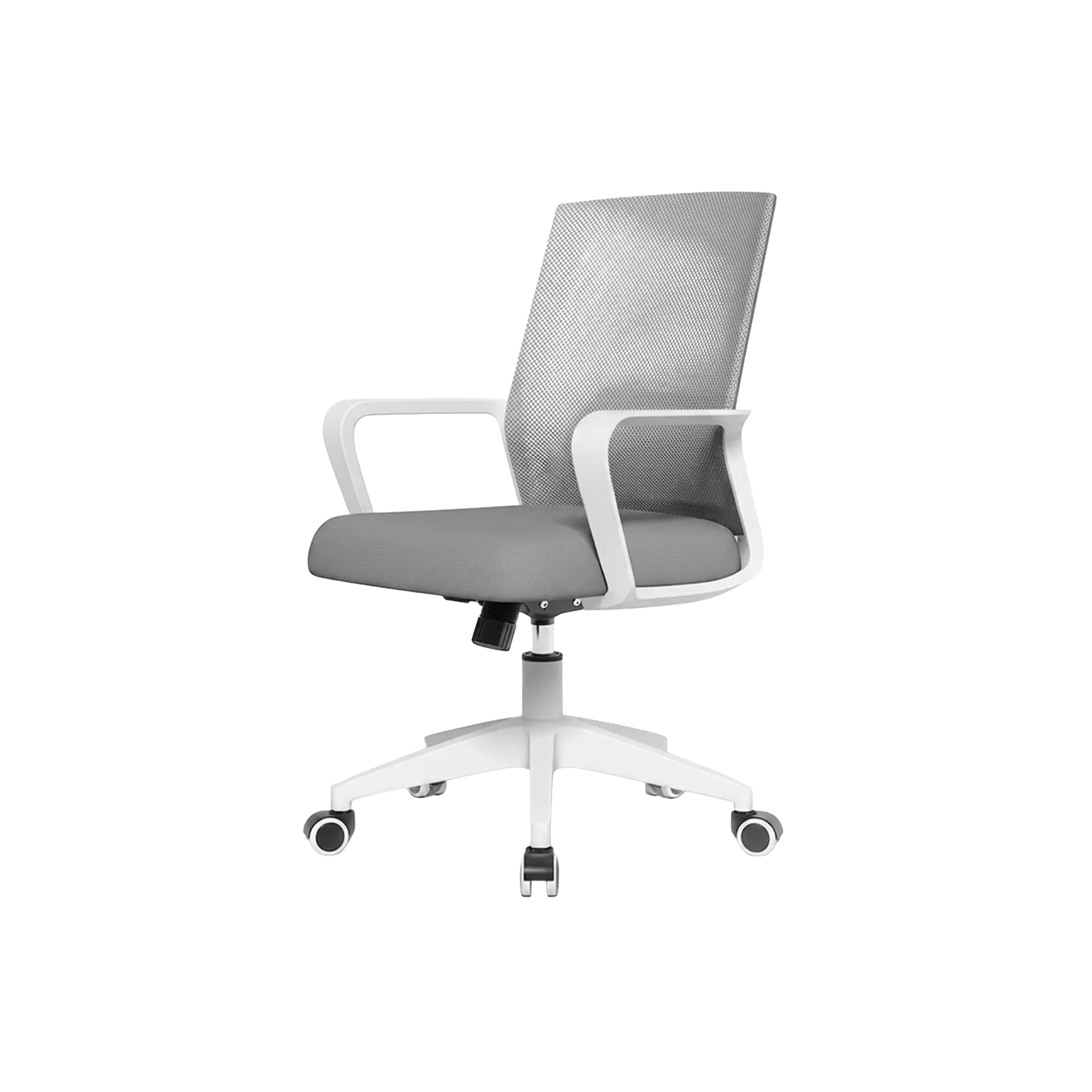 Kingsley Mid Back Mesh Office Chair - White