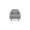 Soma Armchair - Grey (Scratch Resistant)