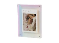 Mona Tinted Border Acrylic Frame - Holograph (2 Sizes)