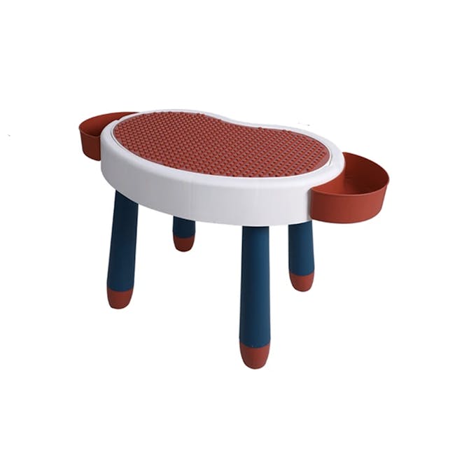 Kids Multi-Activity Play Table - Red - 0