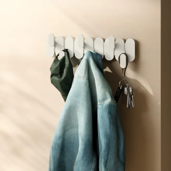 Tempo 6 Wall Hook - Sand - 2
