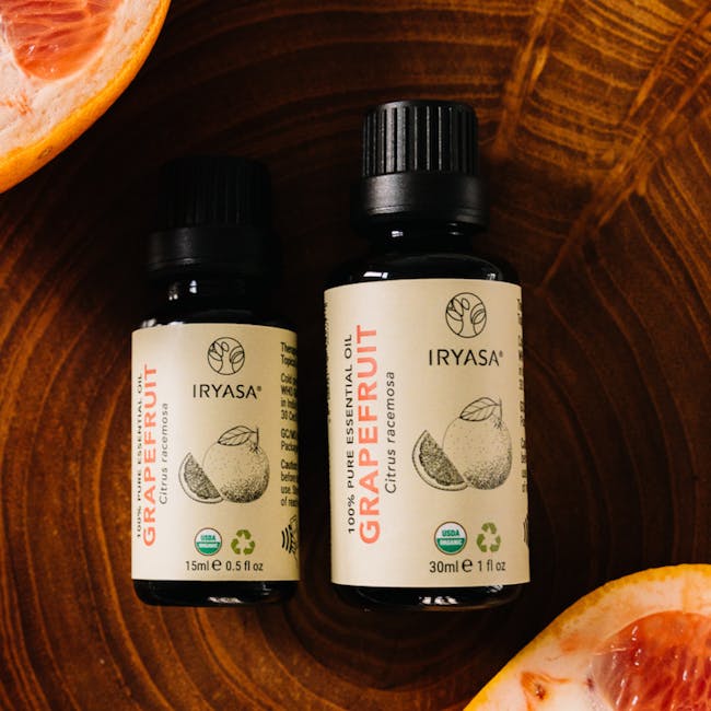 Iryasa Organic Grapefruit Essential Oil - 4