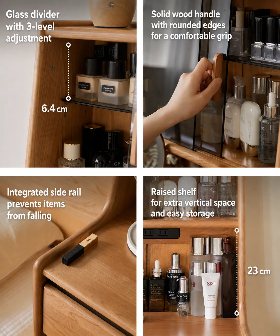 Derena Dressing Table 0.5m - Oak - 7