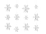 Snowflakes Paper Decor - White - 0