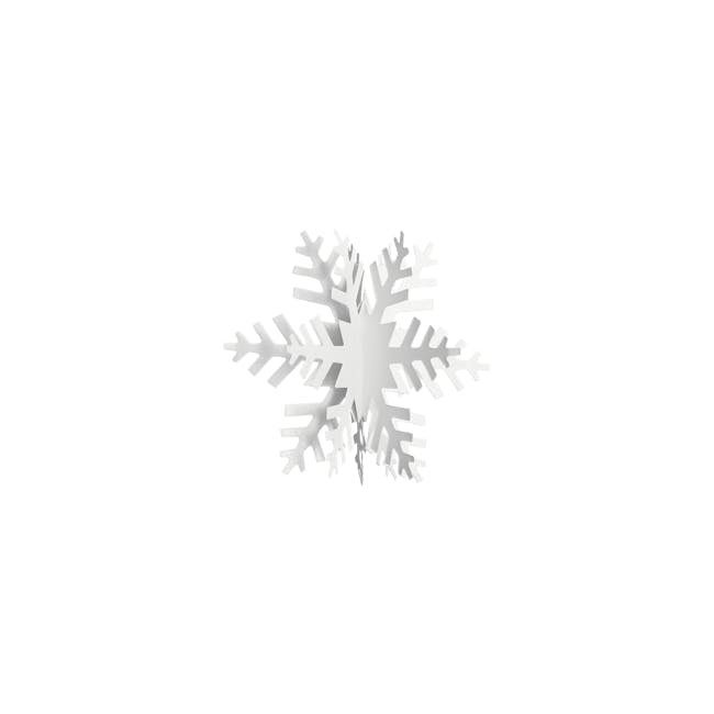 Snowflakes Paper Decor - White - 1