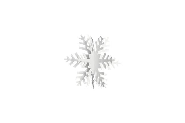Snowflakes Paper Decor - White - 2