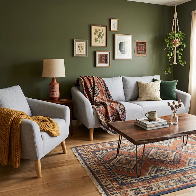 Hana 3 Seater Sofa with Hana Armchair - Light Grey - 5