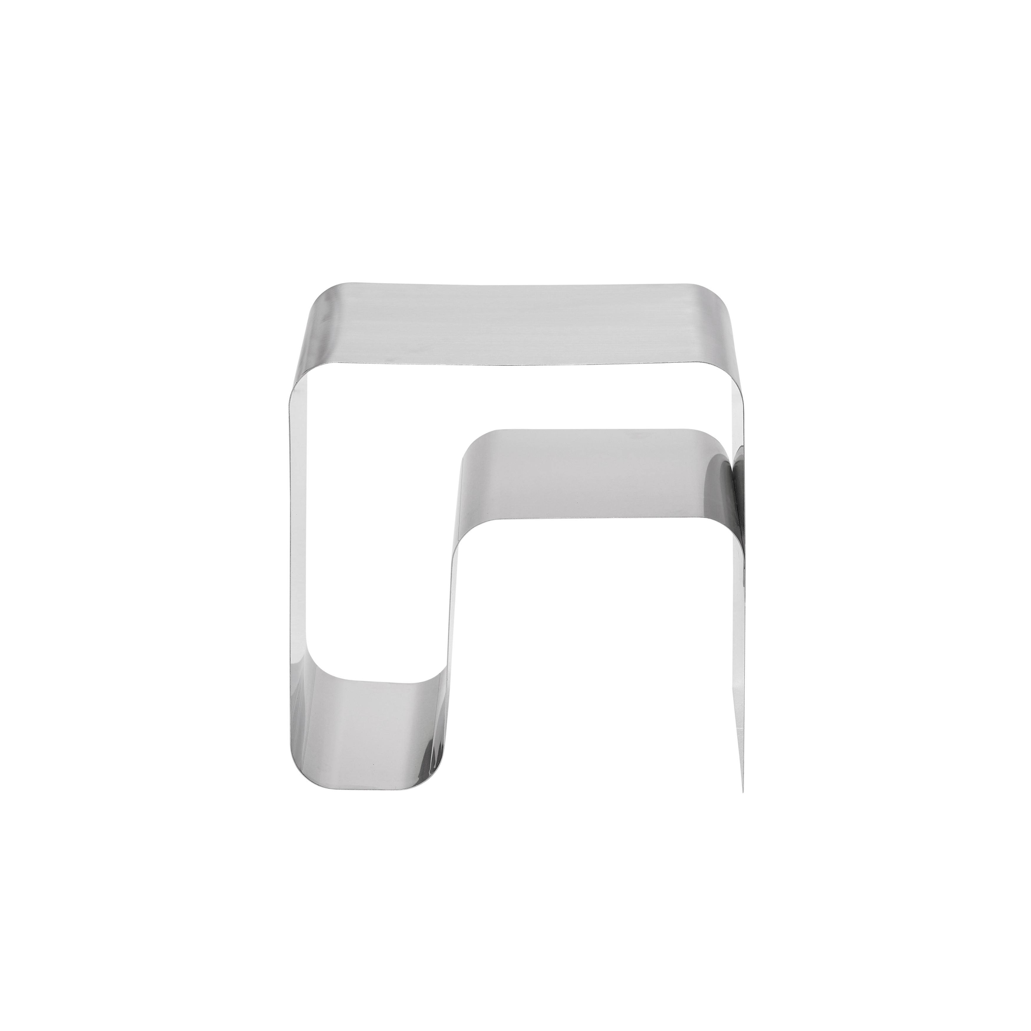 Cruso Side Table (Stainless Steel)
