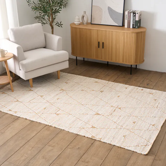 Fleman Wool Jute Rug - 2.4m x 1.5m - 9