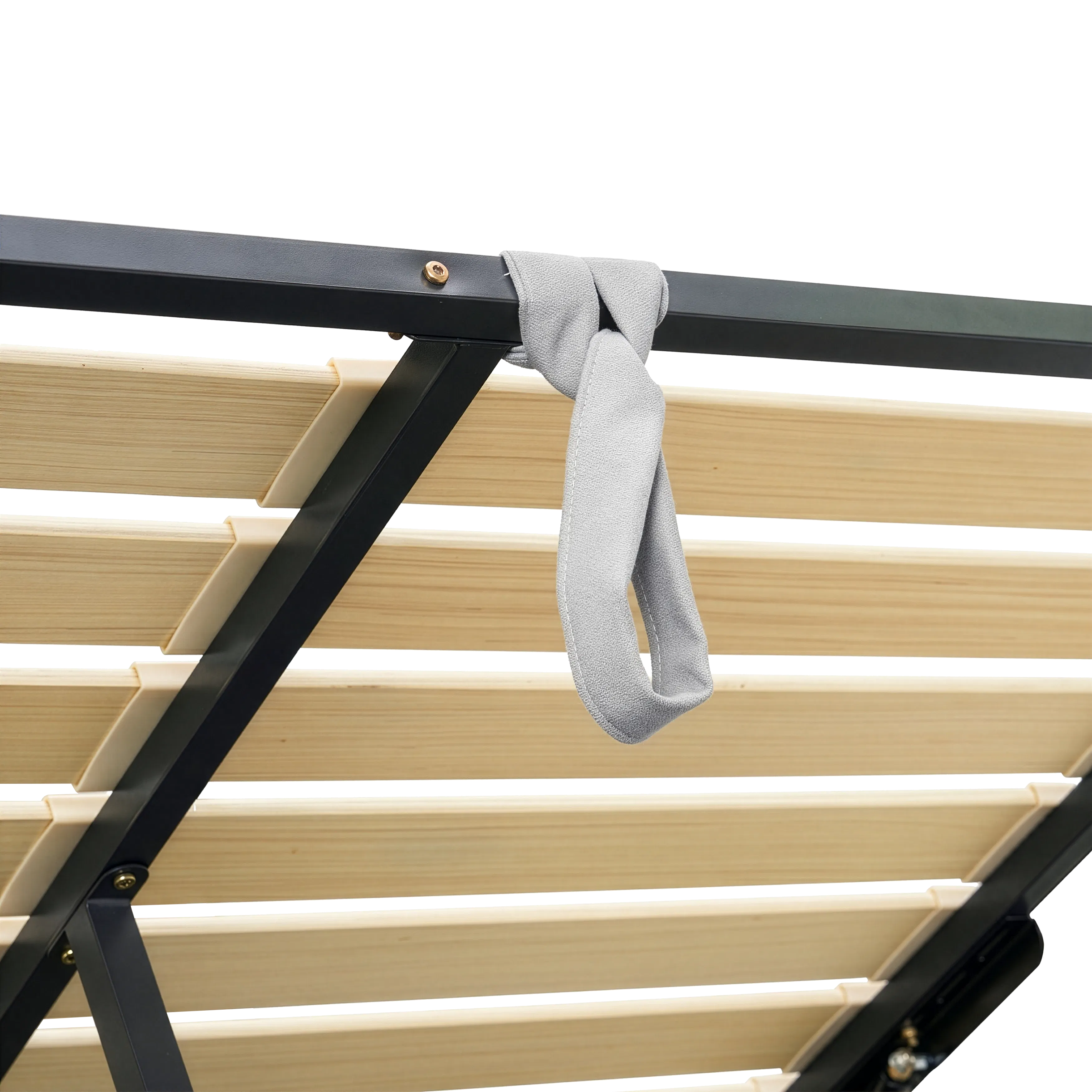 Aspen Single Storage Bed - Cloud White - 12