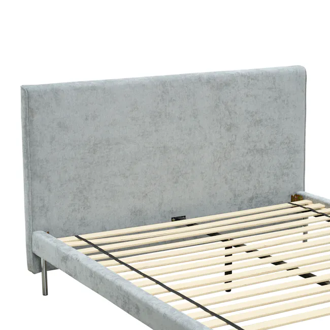 Lemuel Queen Bed - Grey - 6