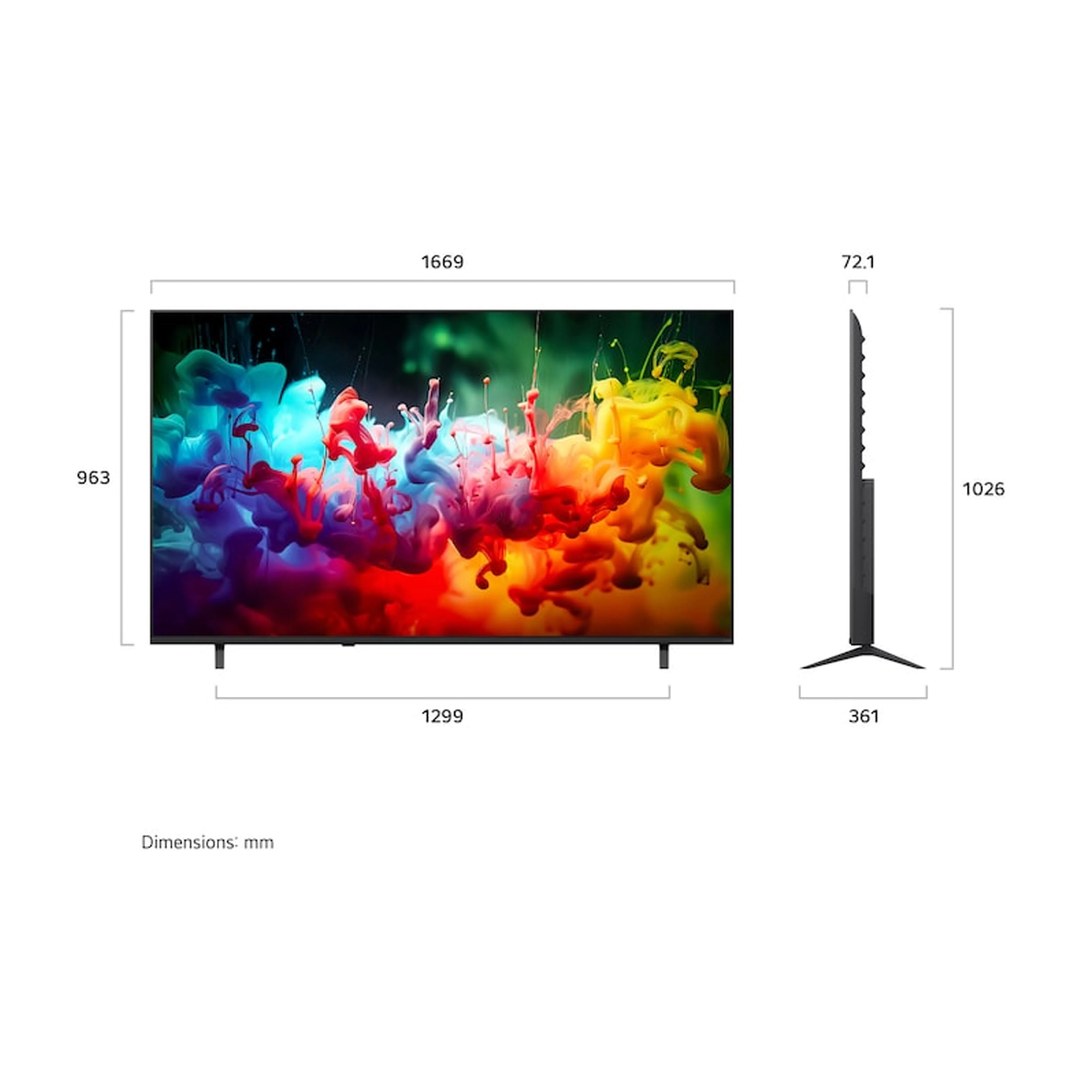 LG 75 Inch QNED70 AI Mini LED 4K Smart TV 2026 *Online Exclusive* - 14