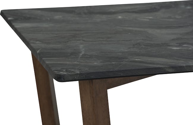 Devon Coffee Table - Cocoa, Grey Marble (Smart Top™) - 8