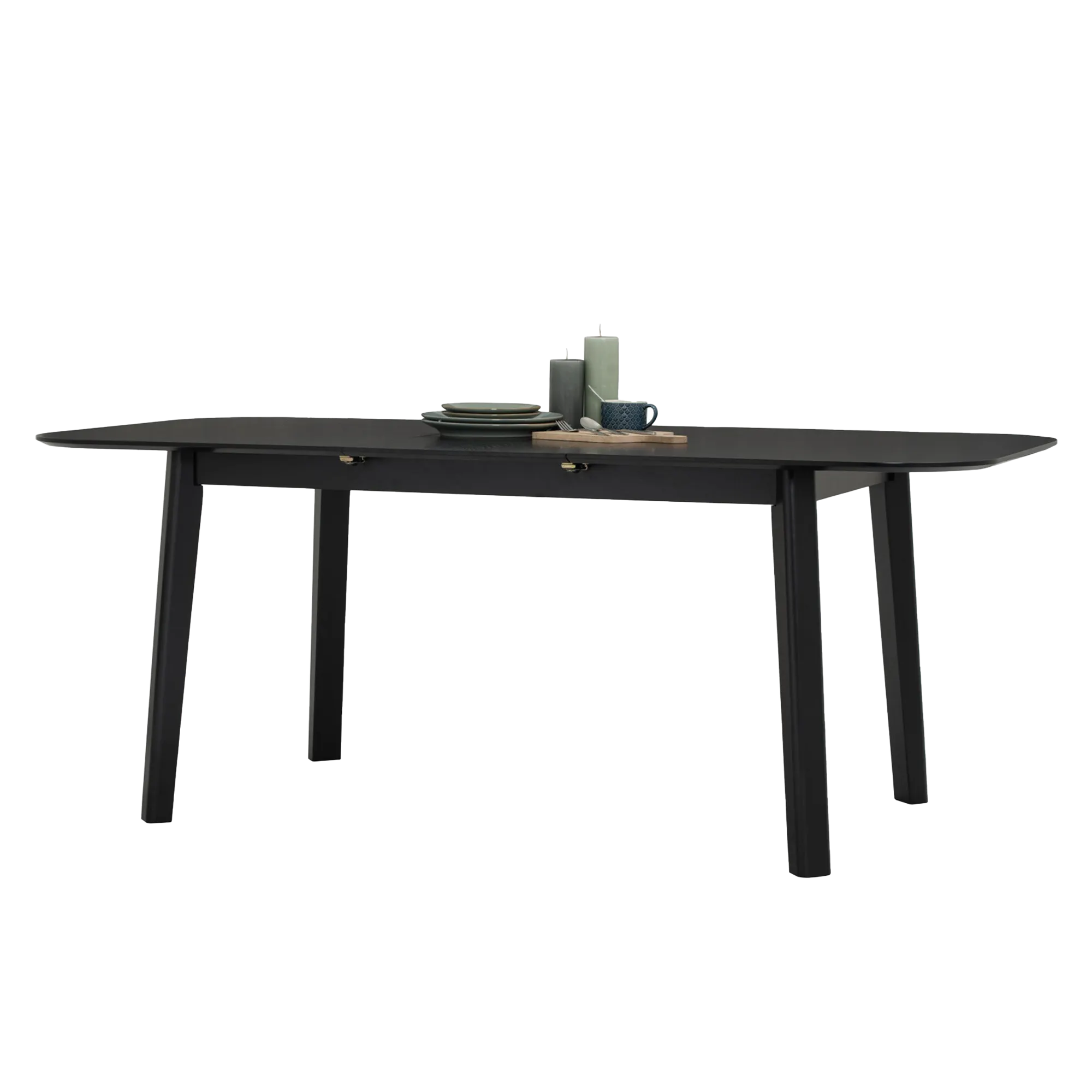 Waylen Extendable Dining Table 1.5m-1.95m - Black - 10
