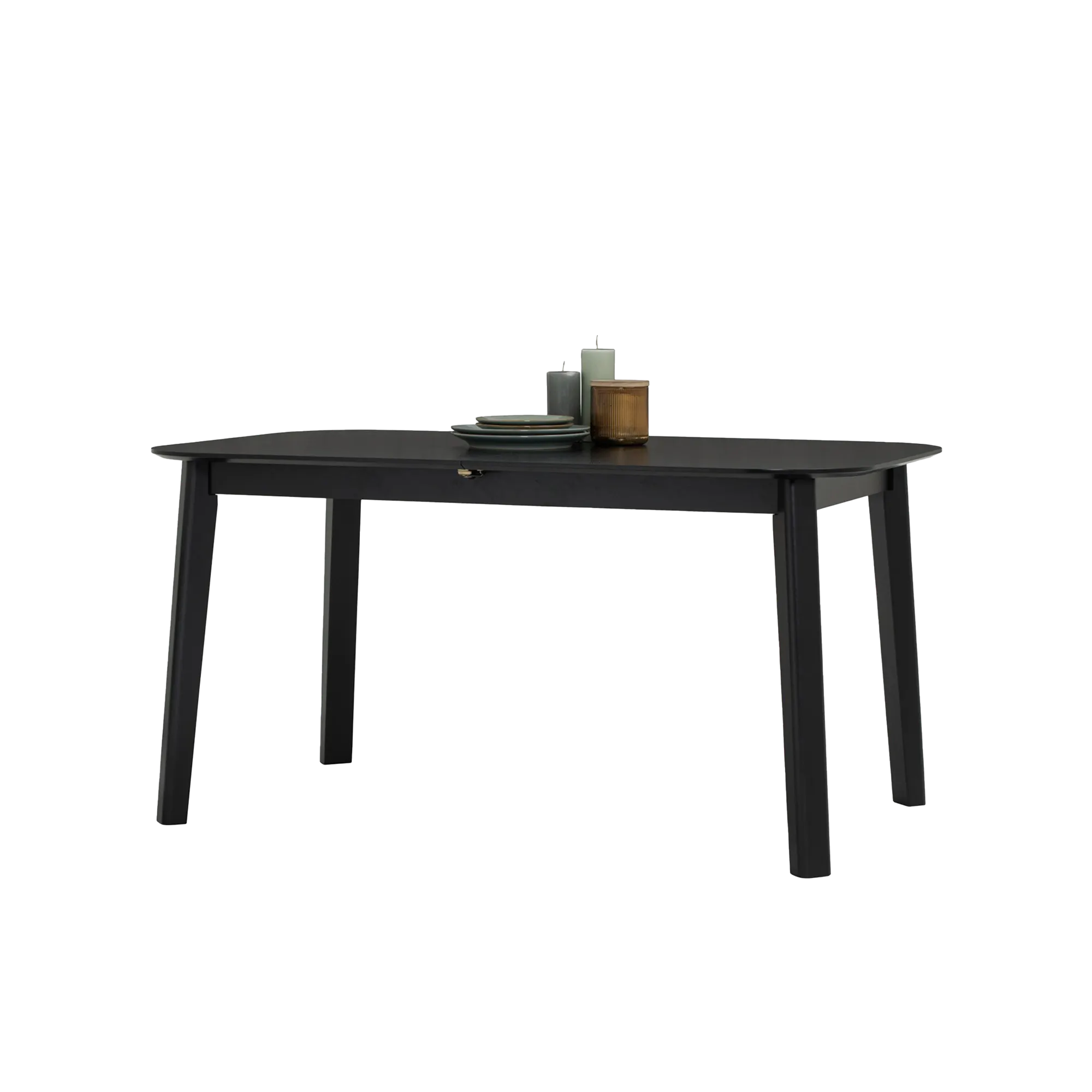 Waylen Extendable Dining Table 1.5m-1.95m - Black - 20