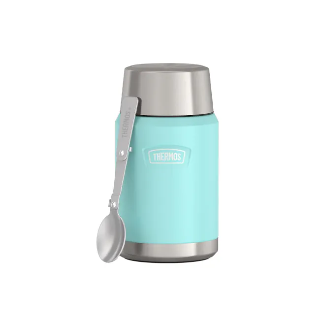 Thermos® ICON™ Food Jar 24oz with Foldable Spoon (IS3012) - Seafoam Green - 1