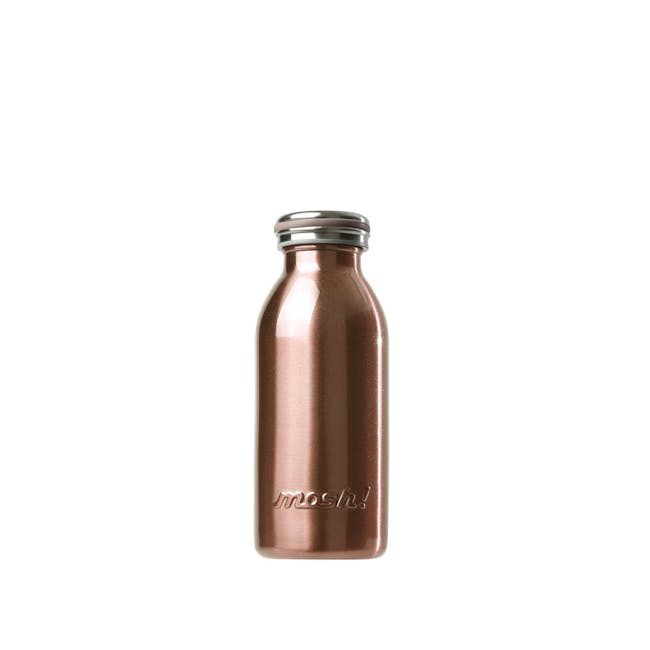 MOSH! Double-walled Stainless Steel Bottle 350ml -  Pearl Gold - 0