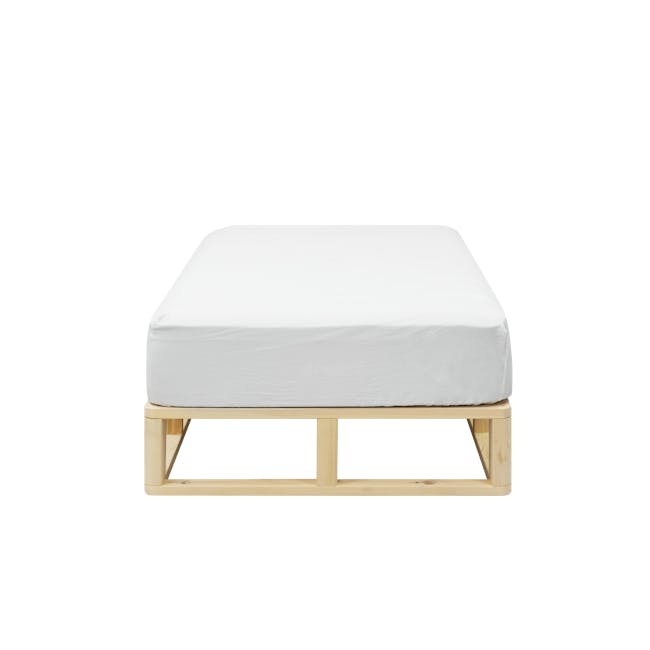 Naoki Super Single Bed with 1 Herman Bedside Table - 9