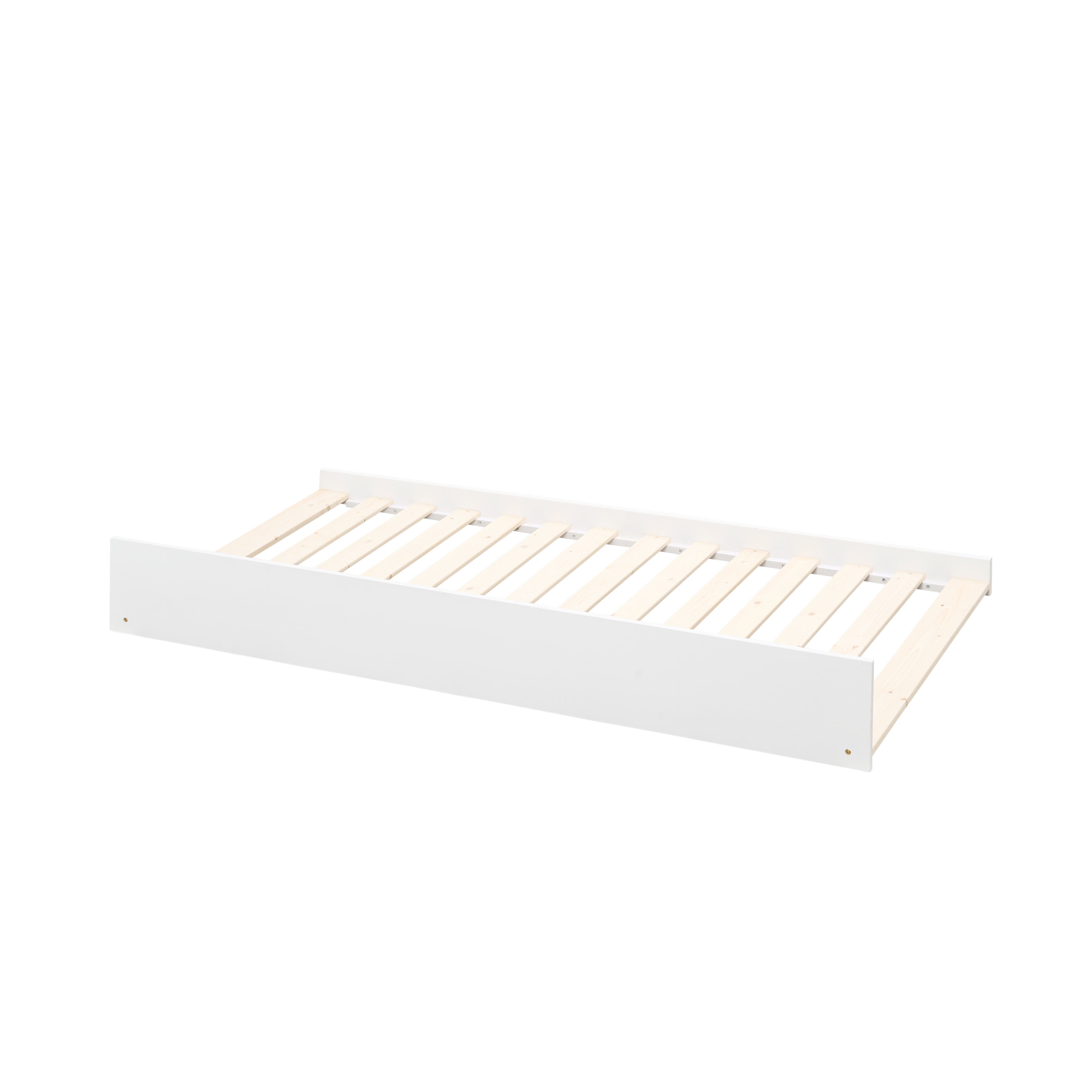 Miko Single Pull Out Trundle - White