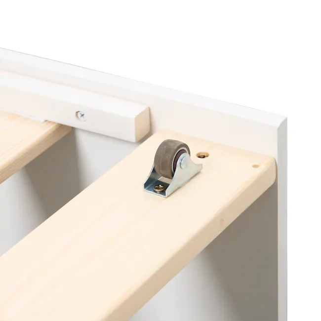Miko Single Pull Out Trundle - White - 8
