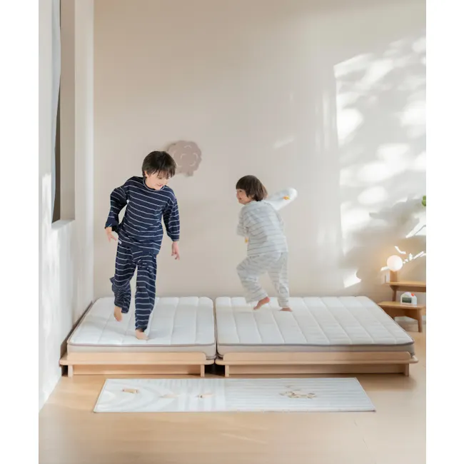 Pupupula Building Blocks Modular Montessori Floor Bed - Wide - 5