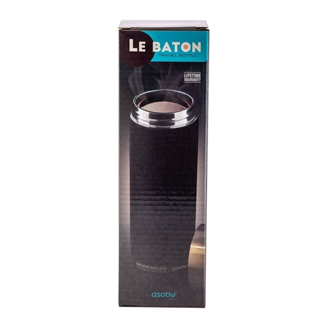 Asobu Le-Baton Travel Bottle 500ml - Wood - 3