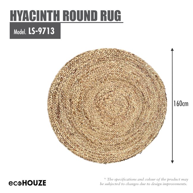 ecoHOUZE Hyacinth Round Rug 1.6m - 4