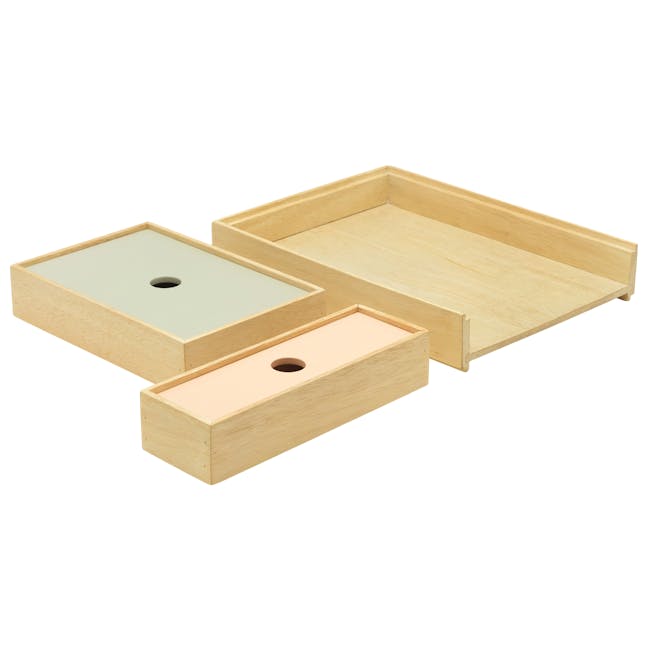 Earvin Box Trays (Set of 3) - Assorted - 0