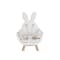 Childhome Rabbit Universal Seat Cushion - Jersey White
