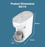 TOYOMI InstantBoil 2.3L Filtered Water Dispenser with Premium Filter FB 9923F - 7