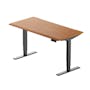 K3 Adjustable Table - Black frame, Walnut MDF (2 Sizes) - 0