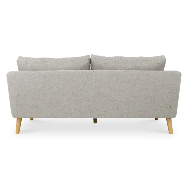 Hana 3 Seater Sofa with Hana Armchair - Sand - 7