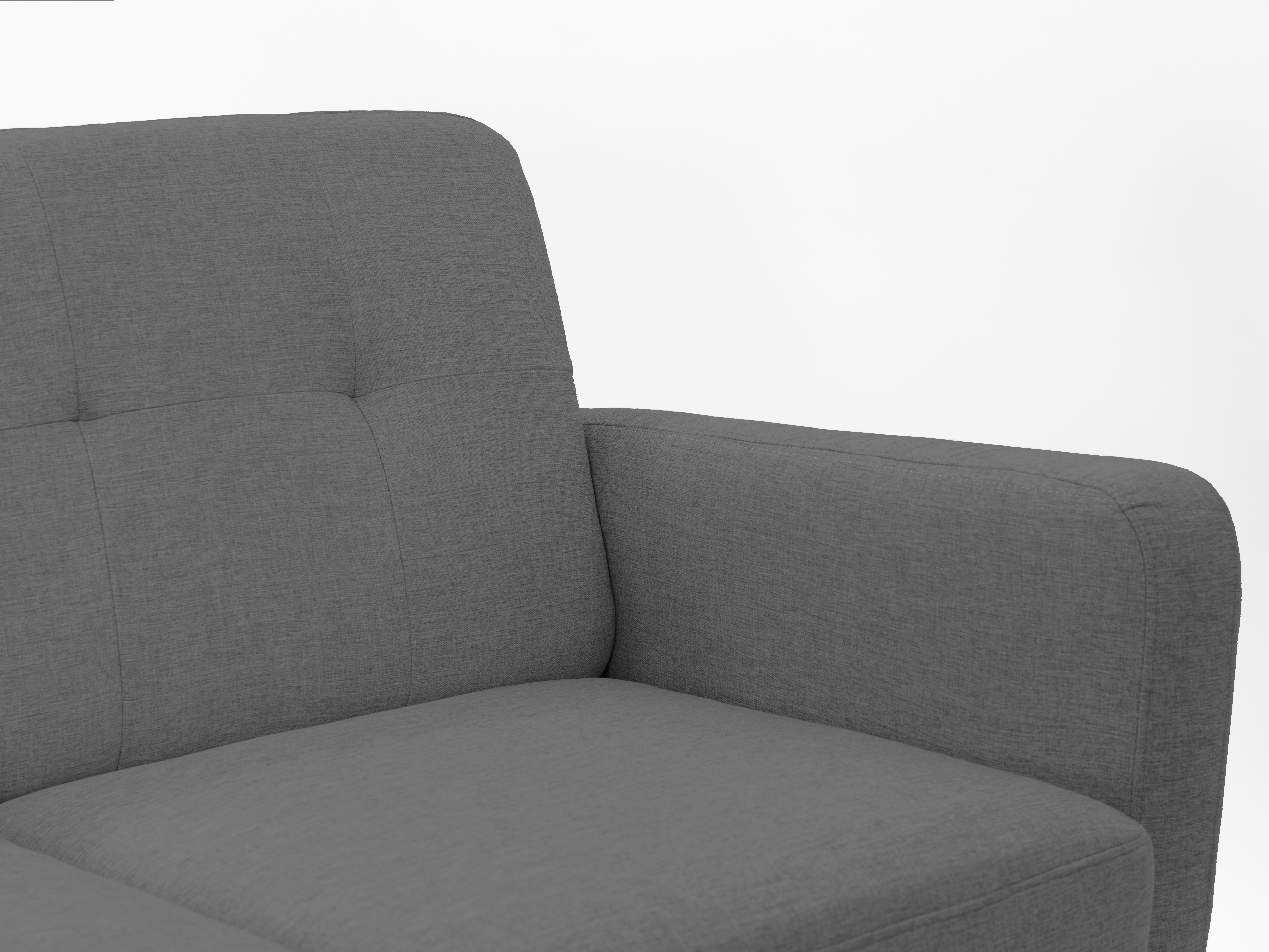 Cali L Shaped Sofa Siberian Grey Communa By Hipvan Hipvan