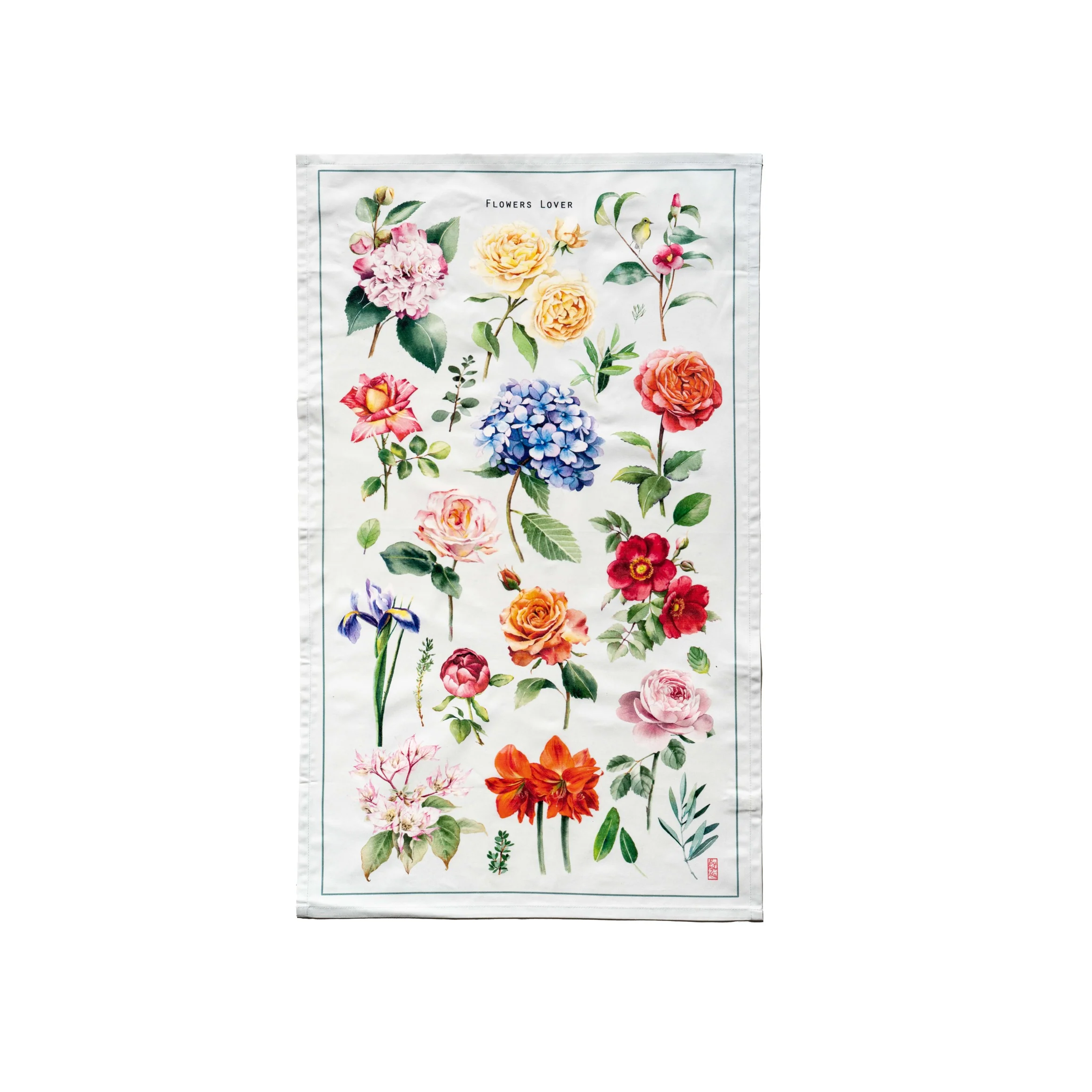 Singlapa Flowers Lover Tea Towel