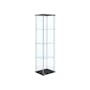 Haider Glass Cabinet 0.4m - Black - 0