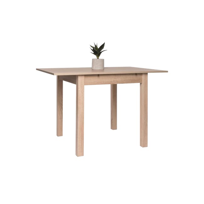 Jonah Extendable Table 0.8m-1.2m - Oak - 1
