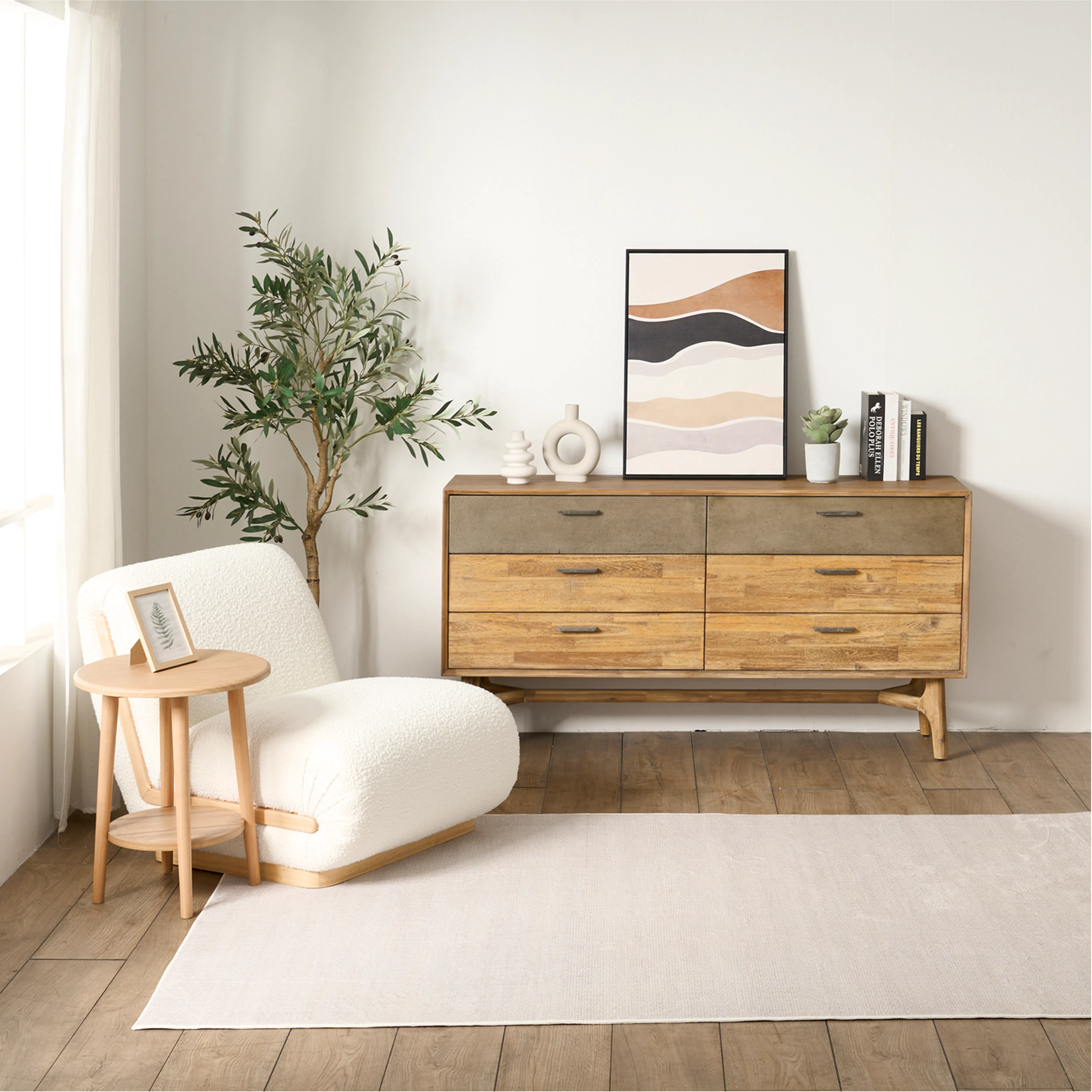 (As-is) Eartho Low Pile Water Resistant Rug (3 Sizes) - 1.2m x 1.6m - 10