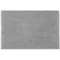 Cora Chenille Big Bath Mat - Light Grey