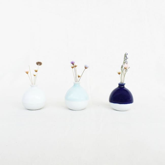 Mini Vase 5 cm - China Blue - 1