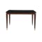 Persis Dining Table 1.2m in Black with 4 Lana Dining Chairs in Royal Blue - 4