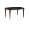 Persis Marble Dining Table 1.2m - Black, Walnut