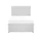 Arthur Single Storage Bed - Ice Grey (Fabric)