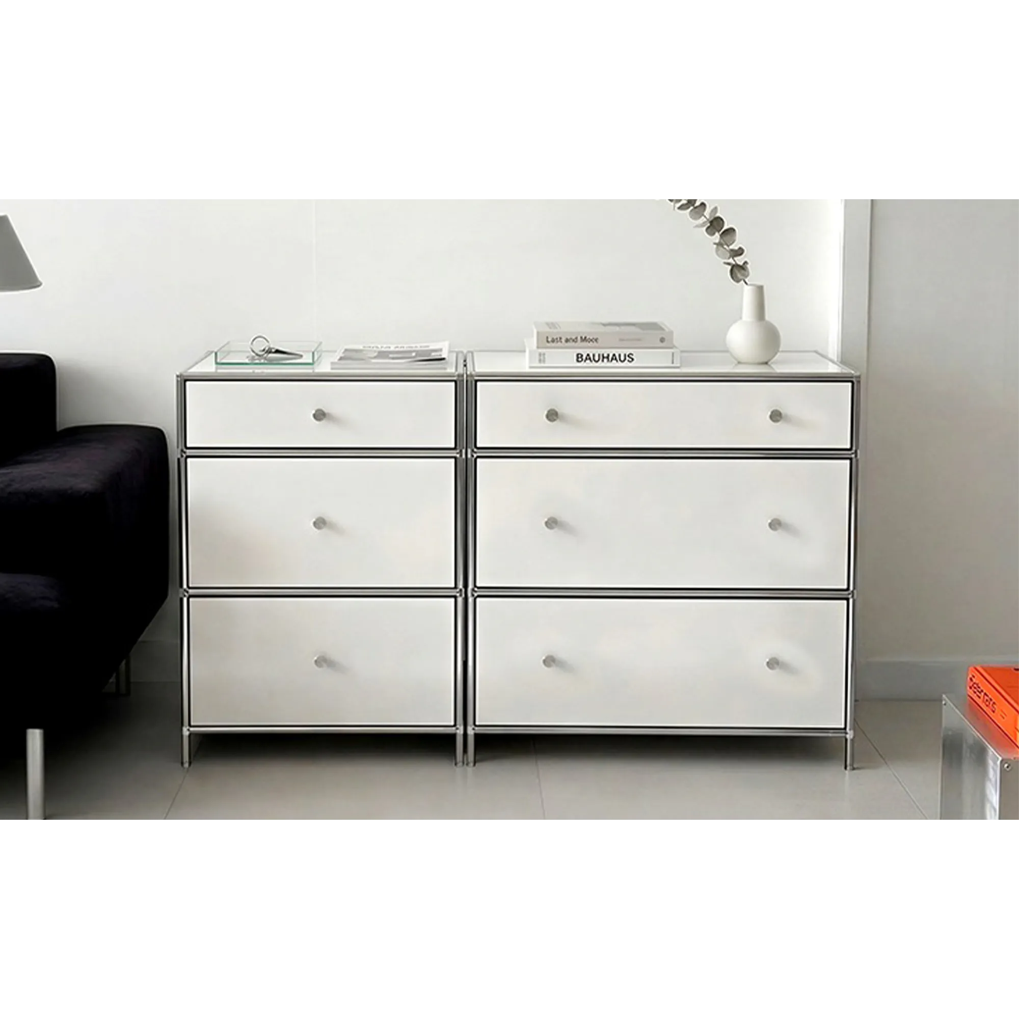Ace 3 Drawer Chest 0.6m - Black - 19