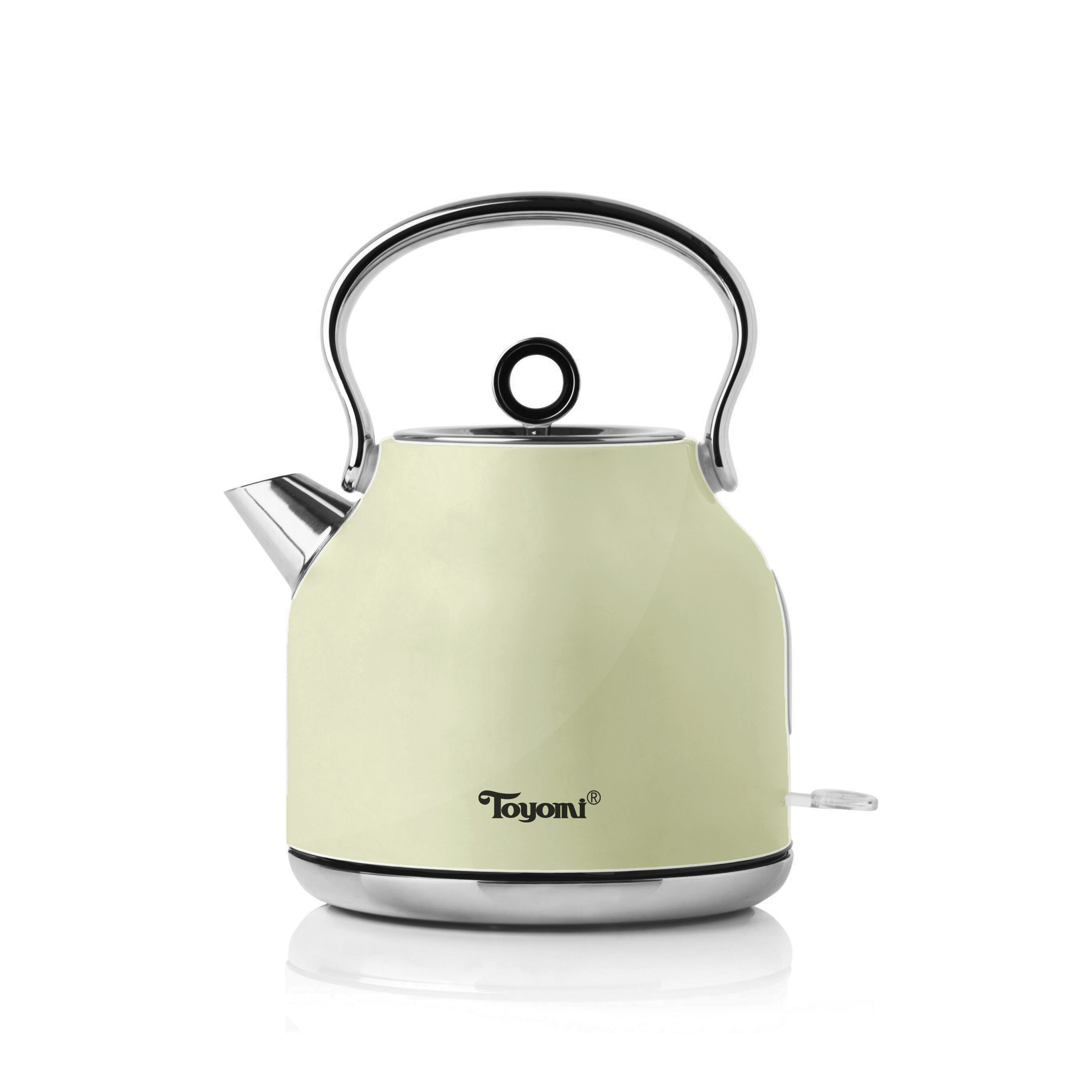 TOYOMI 1.7L Stainless Steel Water Kettle WK 1700 - Glossy Green