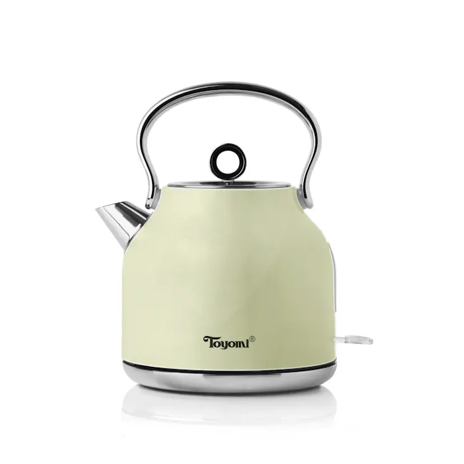 TOYOMI 1.7L Stainless Steel Water Kettle WK 1700 - Glossy Green - 1