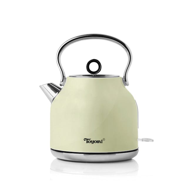 TOYOMI 1.7L Stainless Steel Water Kettle WK 1700 - Glossy Green - 0